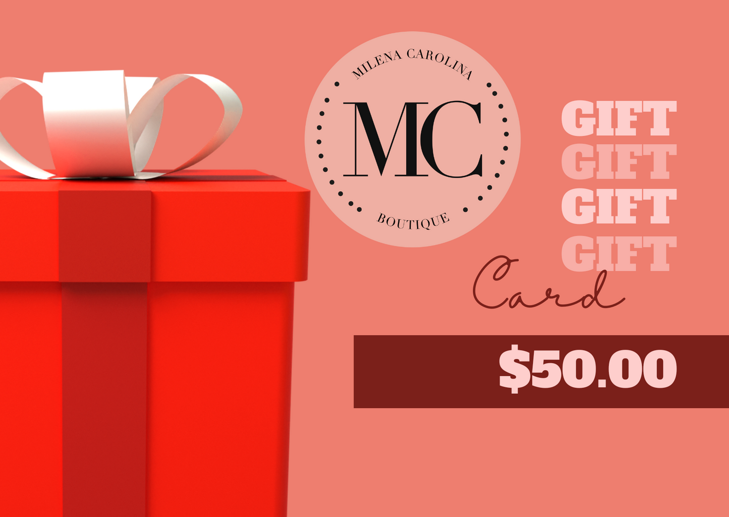 Milena Carolina Gift Card